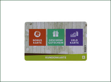 LF 125Khz Full Color Plastic Smart ID Card TK4100 / EM4200 / EM4305 / EM4450 In ID And Access Control