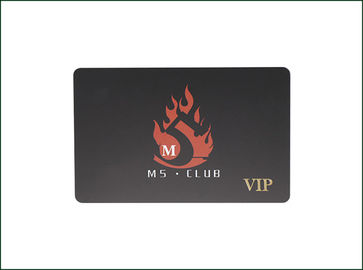 Magnetic Barcode Plastic Membership Cards , Plastic Smart Card Non Contact Type
