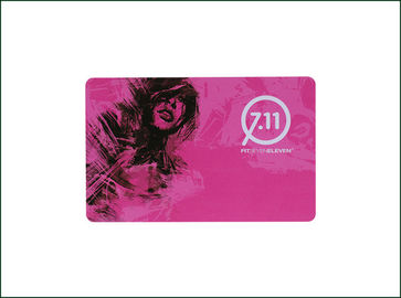 Non Contact Type PVC Card With Chip , Custom Printed RFID Cards Glossy Surface