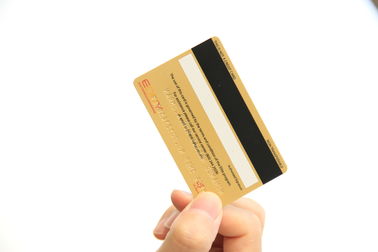 Plastic Loyalty HICO Black Magnetic Stripe Card With Printing Customize Size