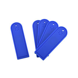 High Temperature Laundry Tagging System / Reusable UHF Silicone RFID Clothing Tags
