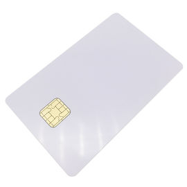 ISO 7816 CR80 Contact RFID Smart Card With SLE4442 FM4442 Chip Card