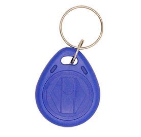 Portable Waterproof Rfid Keychain ABS Material Keyfob With Long Life Span