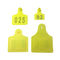 Barcode Rfid Passive Logo Printing Uhf Animal Ear Tags
