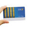 Contactless Metro ABS Transportation Rfid Ic Card  EV1 4K Chip