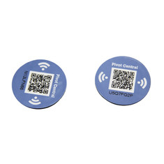 13.56 MHz Eco Friendly Epoxy Nfc Tag Rfid Qr Code Printing