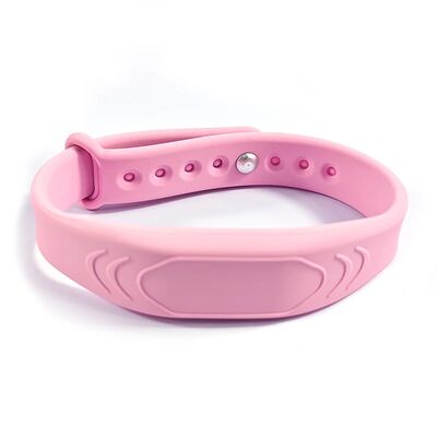 Wholesale Custom Color Logo NFC NTAG 213 NFC Wristband MINI Tag Ticket Soft RFID Silicone Bracelet for Spot Event ID
