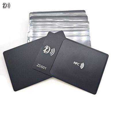 Round Adhesive Custom NFC Stickers 4 Color Offset Printing ISO Compliant