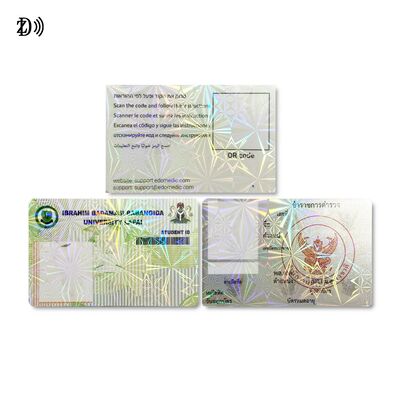 Customized Printing UV Embossed Card with NFC NTAG213 NTAG215 NTAG216 Business Card