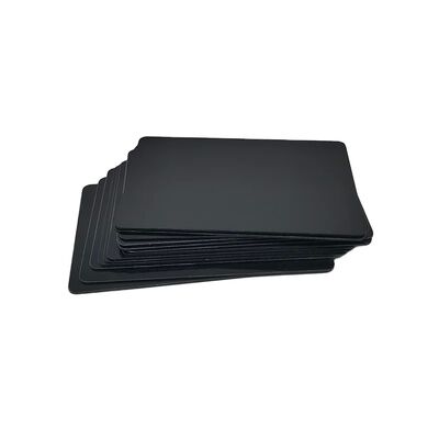 Printable Black Matte Card 13.56Mhz MIFARE DESFire EV1/2/3 Plastic RFID NFC Black Card