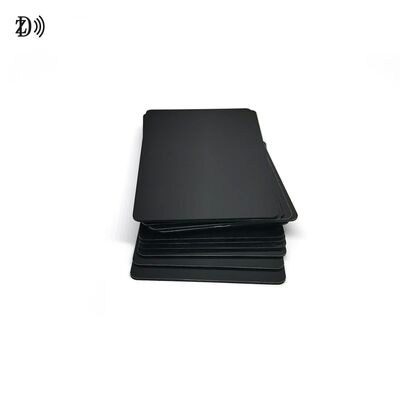 Printable Black Matte Card 13.56Mhz MIFARE DESFire EV1/2/3 Plastic RFID NFC Black Card