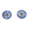 25mm  Classic 1K ISO14443A Anti Metal Nfc Tags