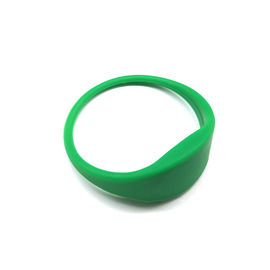 Durable  IC S50 13.56 Mhz RFID Wristband / Colorful Classic  1k Wristband