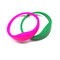 Durable MF1 IC S50 13.56 Mhz RFID Wristband / Colorful Classic  1k Wristband