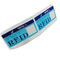 Custom RFID 860~960MHz 475*54mm Luggage Label Sticker Baggage For Tracking Management