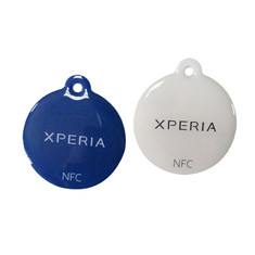 3cm Reading Rfid Epoxy Tag S50 Chip Customized Logo Printing