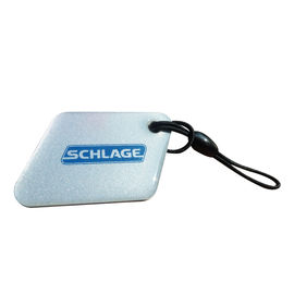 LF Waterproof T5577 RFID Epoxy Tag Custom Key Fob Rewritable 125 KHz
