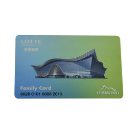 Plastic RFID Smart Card CMYK Off Set Printing Tamper Resistant ISO Standard